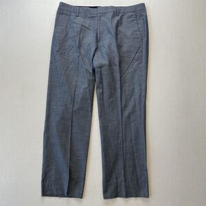Bonobos 36x29 Blue 100% Cotton Standard Fit Straight Leg Mens‎ Dress Pants